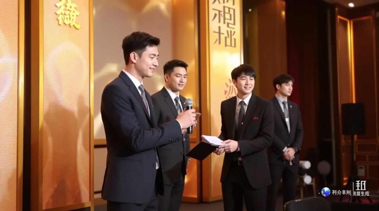 花都影视新签约演员发布会盛大举行，五位新星正式亮相